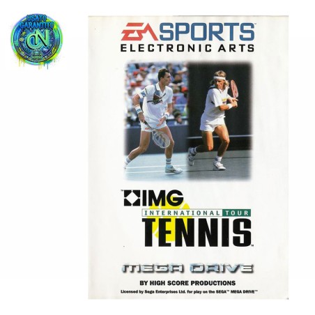 Gioco Sega Mega Drive - IMG International Tour Tennis | Retrogaming 16-Bit | Il grande tennis EA Sports e
