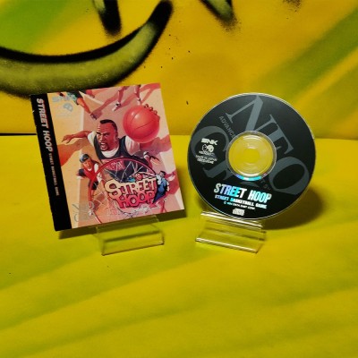 Gioco NEO GEO USA - Street Hoop Neo Geo CD | Cult Arcade Data East | Lo street basketball di SNK con manuale e Spine Card
