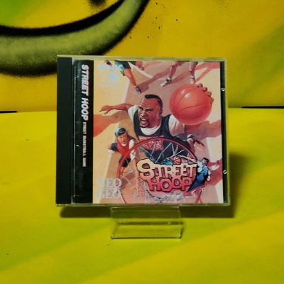 Gioco NEO GEO USA - Street Hoop Neo Geo CD | Cult Arcade Data East | Lo street basketball di SNK con manuale e Spine Card