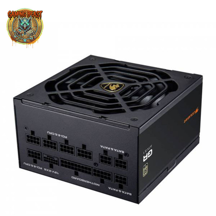 COUGAR GR 1000 | ATX 3.1 PCIe 5.1 | 1000W di stabilità corazzata al silicio giapponese