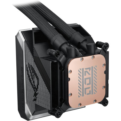 ASUS ROG Strix SLC IV 360 ARGB LCD | Radiatore 360mm LCD | Impianto a tubi corti per CPU da pista