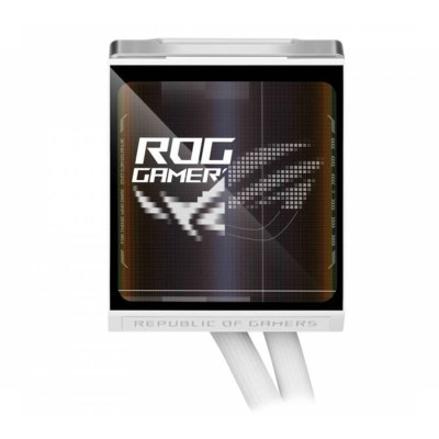 ASUS ROG Strix LC IV 360 ARGB LCD White | Radiatore 360mm LCD | L'impianto total white con display gigante per la tua CPU