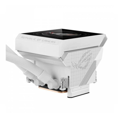 ASUS ROG Strix LC IV 360 ARGB LCD White | Radiatore 360mm LCD | L'impianto total white con display gigante per la tua CPU